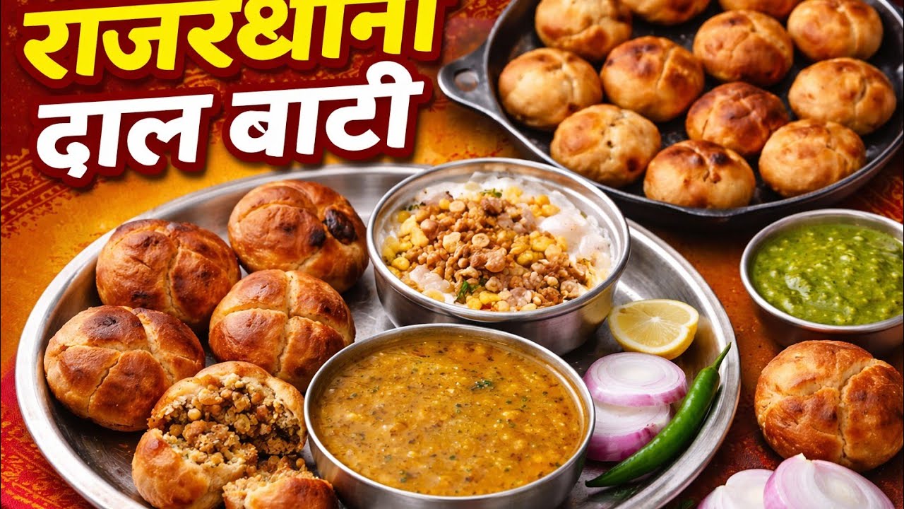 राजस्थानी दालबाटी