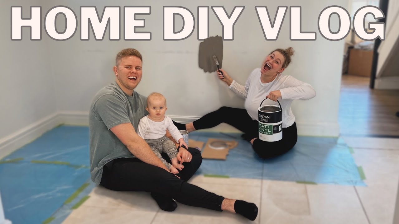HOME DIY VLOG + UPDATES | James and Carys