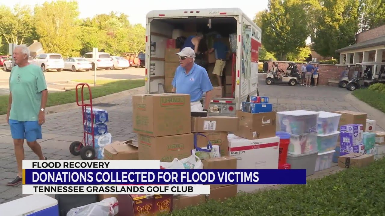 Donations collected for Waverly flood victims