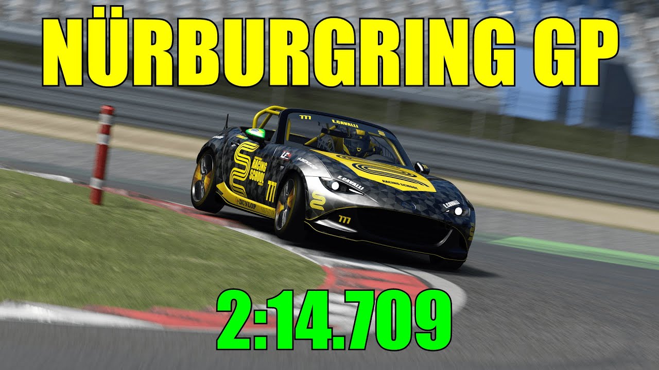 TRACK GUIDE: N&uuml;rburgring GP - Mazda MX-5 Cup (Assetto Corsa LFM)
