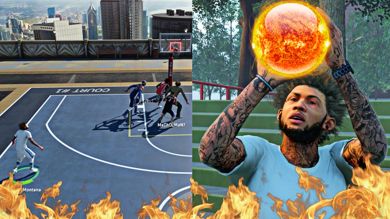 NBA 2k16 MyPark - SUPER DEEP GREEN RELEASES! THE BEST JUMPSHOT IN THE GAME IS ON FIRE! Ft. CopeGotti
