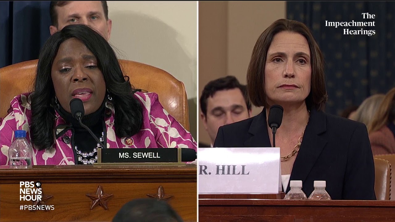 WATCH: Hill says she’s still receiving threats amid Trump impeachment inquiry | First impeachment