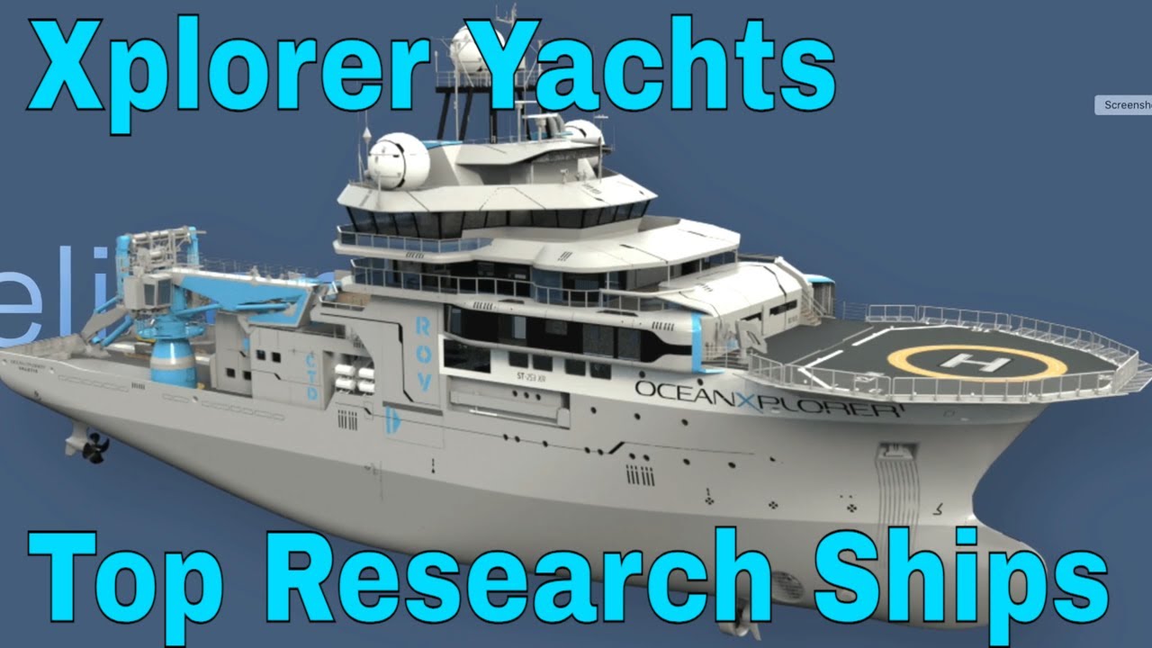 Пол Мэдден представляет OceanXplorer - «самое современное исследовательское судно в мире»