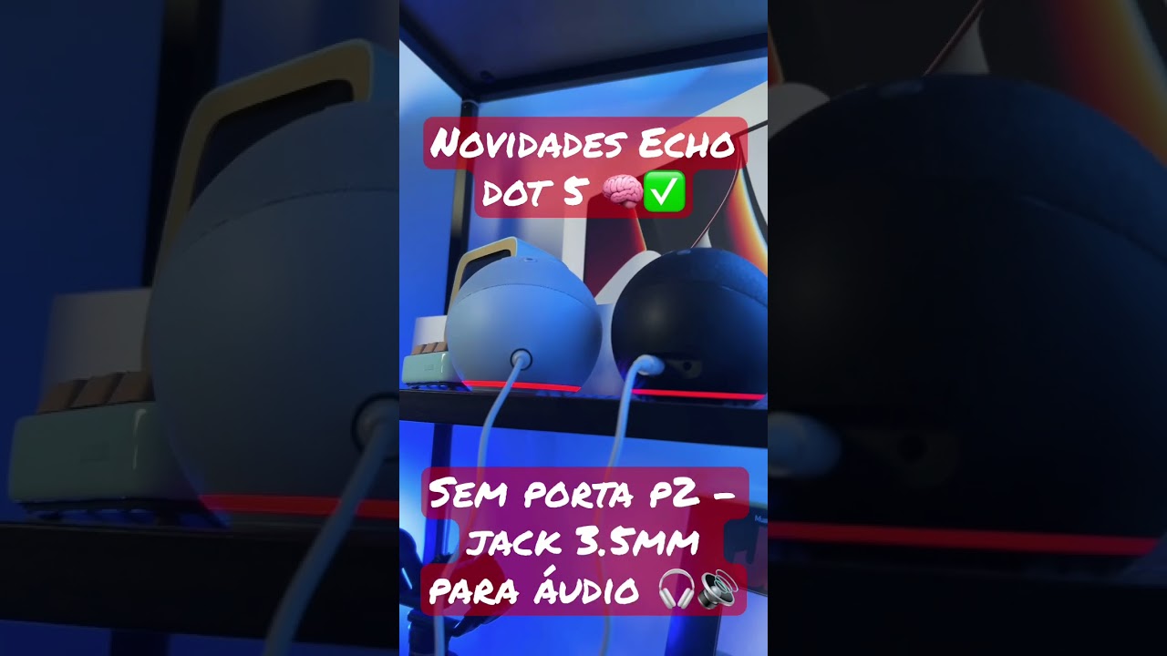 NOVIDADES Echo Dot 5 🧠✅ #alexa #echodot #smartspeaker #casainteligente #smarthome #tecnologia #tech