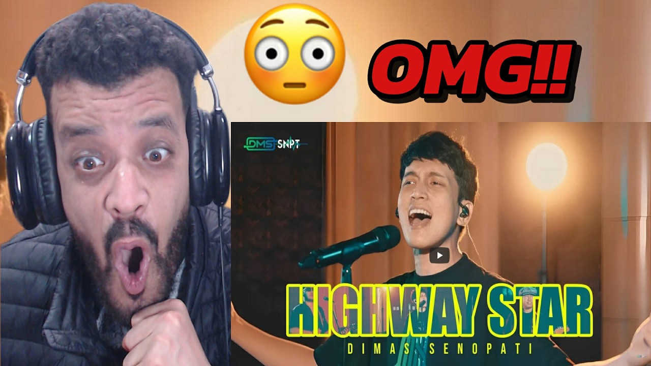 Deep Purple - Highway Star ( Cover Dimas Senopati ) REACTION