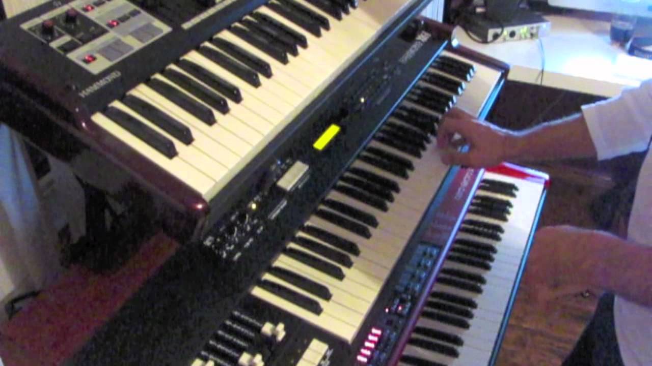 Comparison Hammond 1 Xk1, Sk1, Clavia Nordelectro3