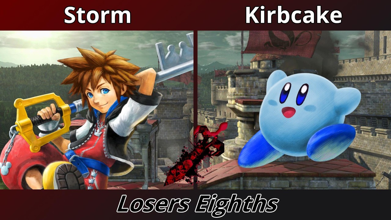 Castle Siege 113 - Losers Eighths - Storm (Sora) vs Kirbcake (Kirby)