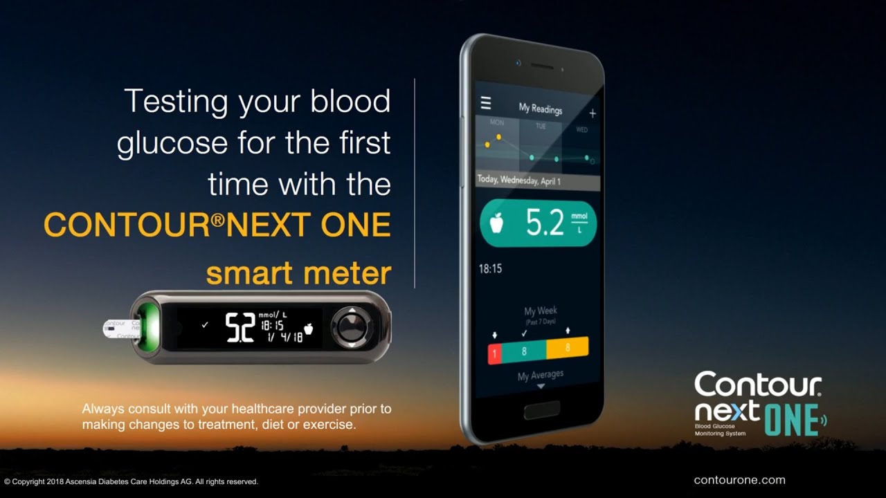 How to perform a blood glucose test | CONTOUR NEXT ONE | mmol/L | UK & Ireland (en_UK_IE)