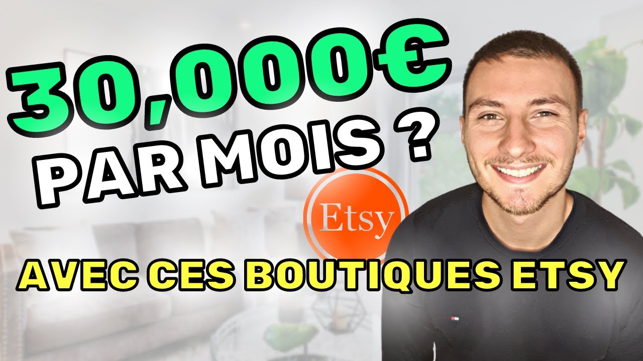 5 idées de boutiques Etsy qui rapportent plus que votre job. Que vendre sur Etsy ?