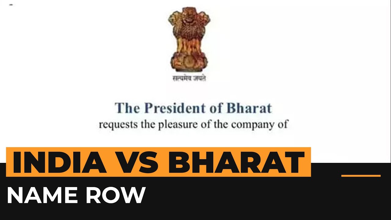 India or Bharat? Name controversy explained | Al Jazeera Newsfeed