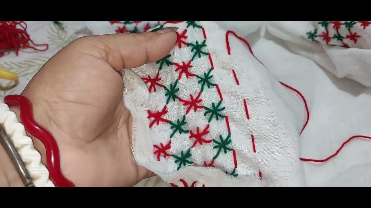 সাদা কাপড়ে কাঁথা  সেলাই  করে তোমাদের সাথে শেয়ার করলাম/#@shukla sutradhar/ভালো লাগলে  subscribe
