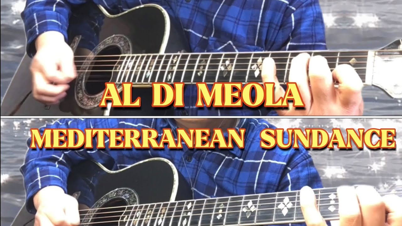 アルディメオラ / 地中海の舞踏 ギターソロ（コピー） Al Di Meola  / Mediterranean Sundance  (Al's guitar solo copy)