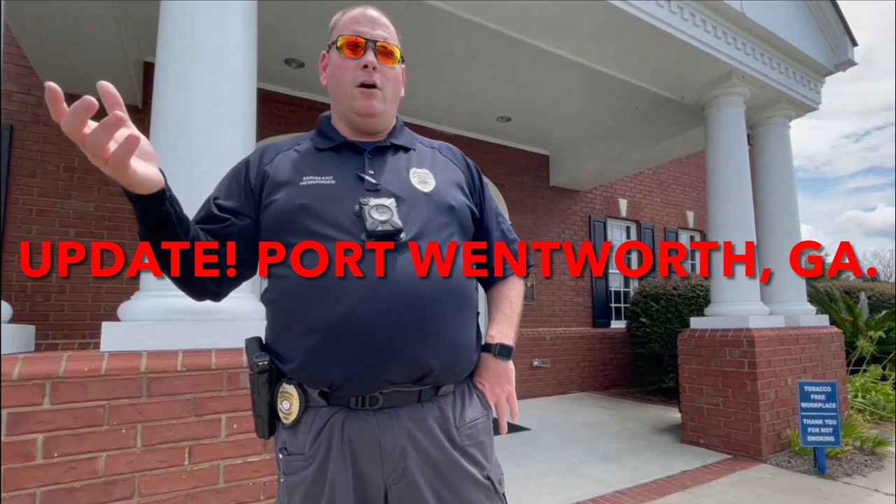 Update! Port Wentworth, Ga. Arrest.