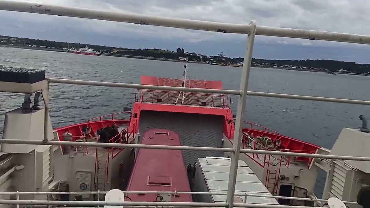 Hoy viajando al barco por primera vez parte 2