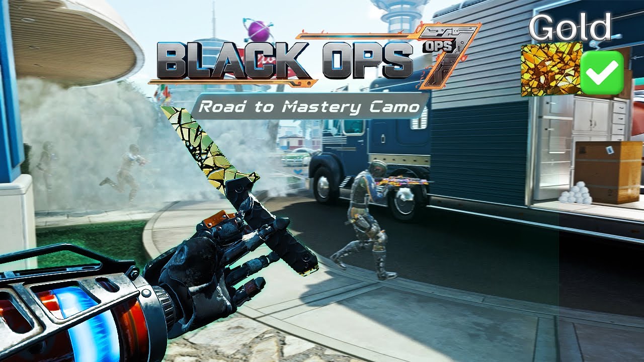 Путь к мастерству в камуфляже Black Ops 7 - ЗОЛОТЫЕ НОЖИ!