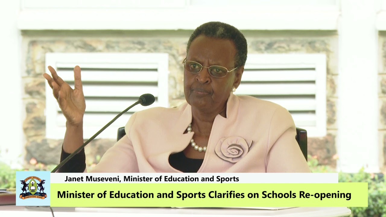 MINISTER OF EDUCATION AND SPORTS CLARIFIES ON SCHOOLS RE-OPENING