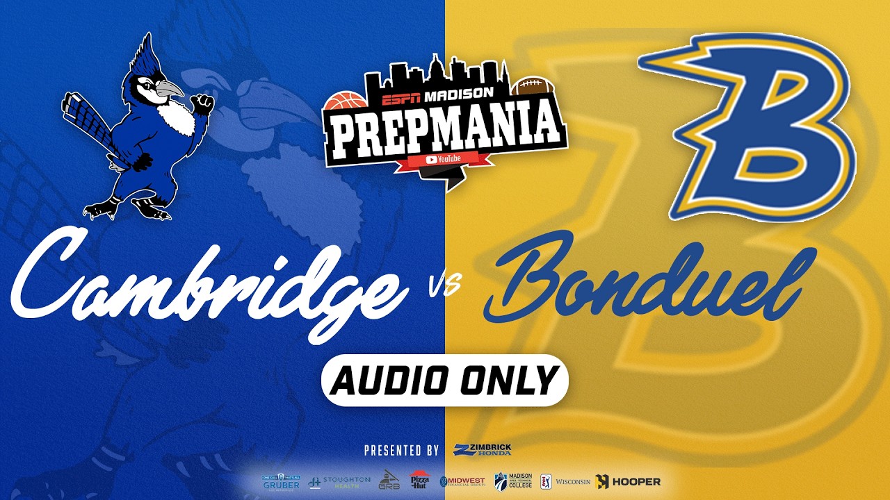 🔴 LIVE AUDIO ONLY: WIAA D4 State Semifinal: #1 Bonduel vs #4 Cambridge | PrepMania