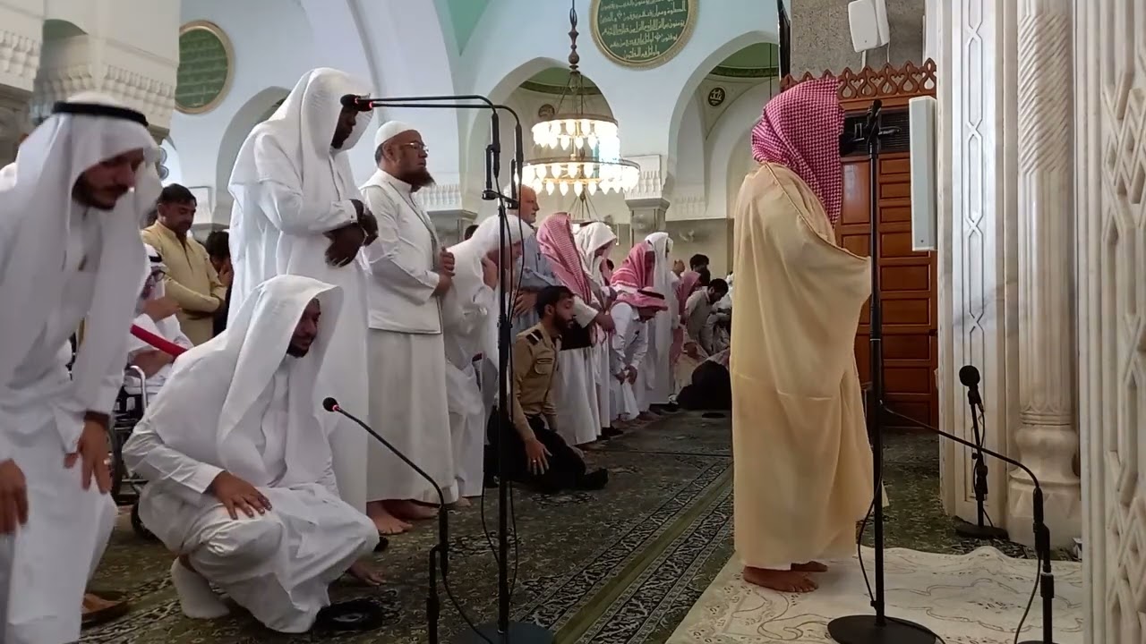 صلاة الجمعة # 18- 8- 1444هـ # الشيخ . د أحمد الغامدي - إقامة وتبليغ الصلاة المؤذن/ عبدالله الشريف