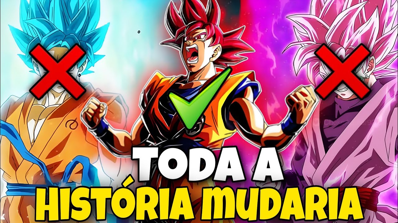 E se o DEUS SUPER SAIYAJIN fosse a &Uacute;NICA TRANSFORMA&Ccedil;&Atilde;O de DRAGON BALL...?