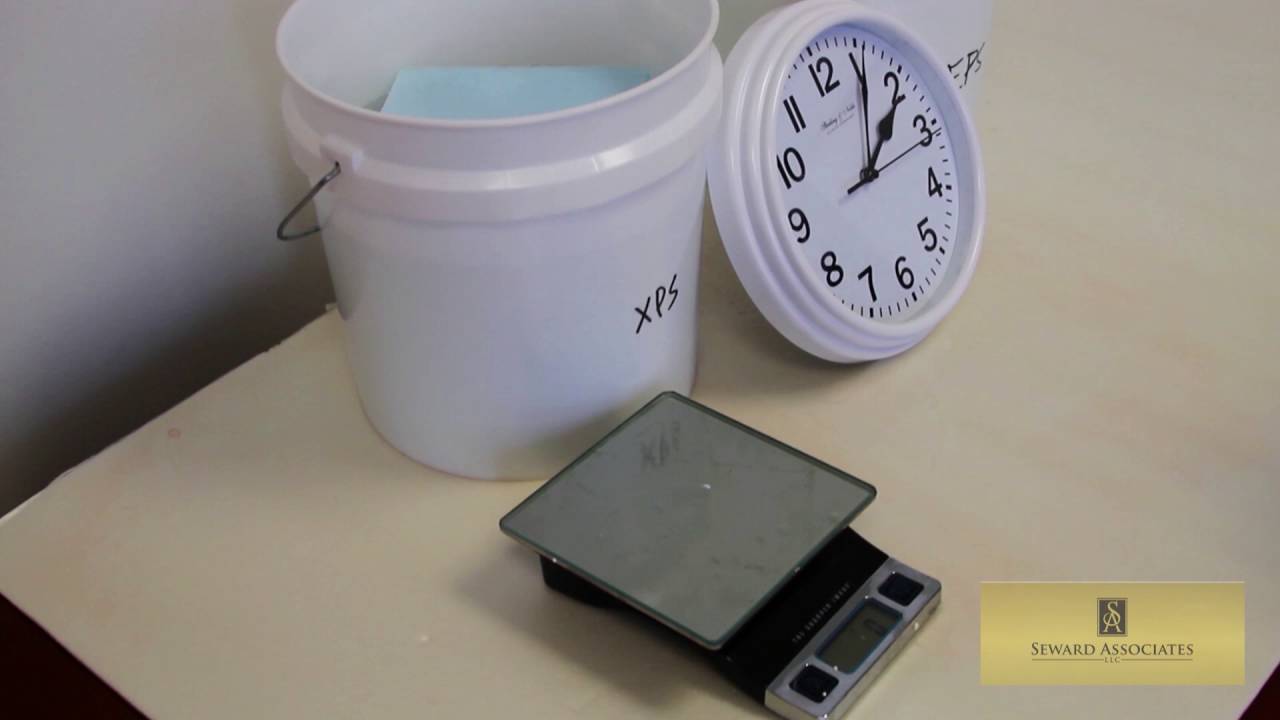 Water Absorbtion Test EPS VS XPS