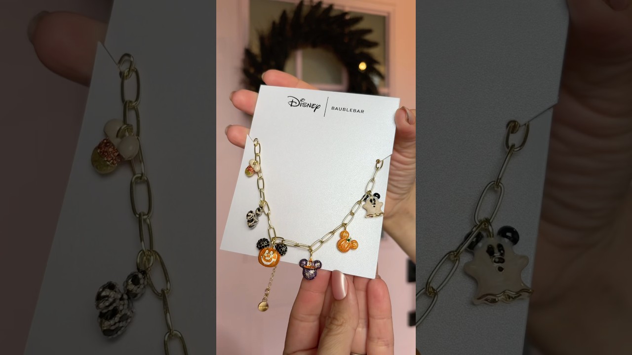 Baublebar Haul 🧡 #shortvideo #halloween #shorts #fyp #disney #trending #viral #unboxing #jewelry