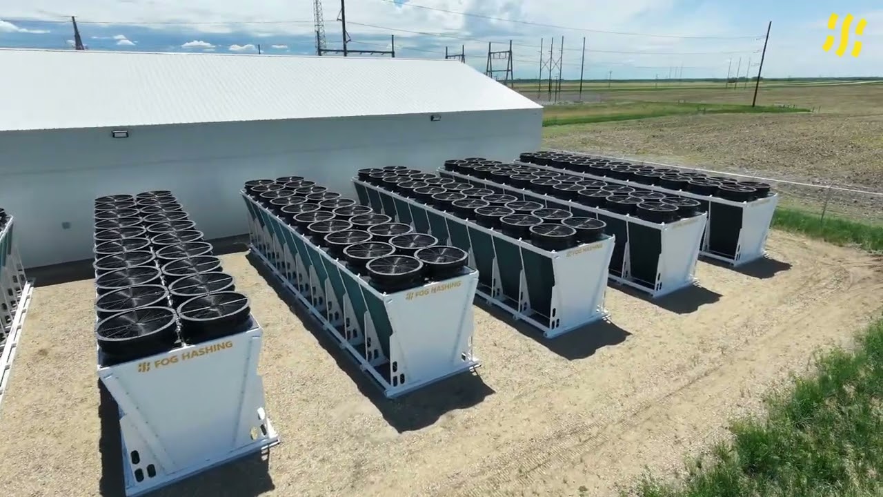 Fog Hashing Immersion Cooling B100 Cluster in North Dakota