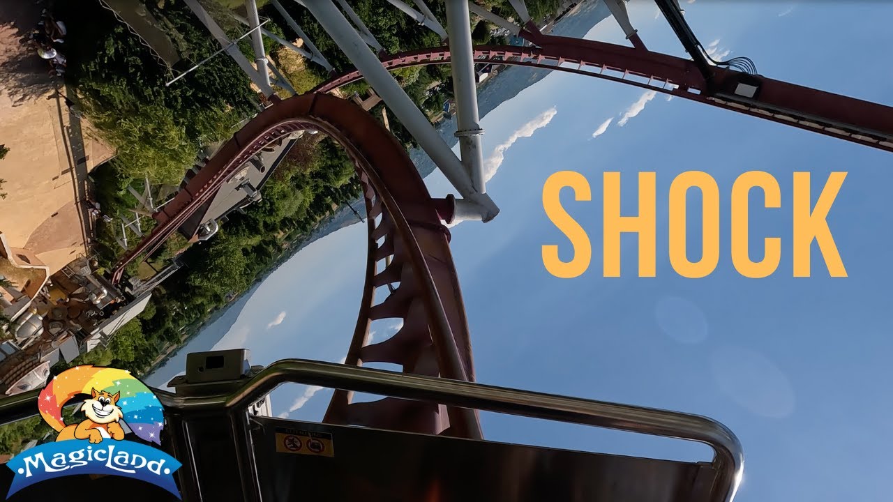 Shock [MagicLand] OnRide 1st row & OffRide 4K
