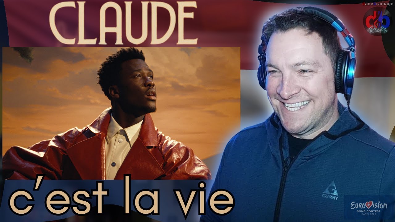 AMERICAN REACTS to Claude - C'est La Vie 🇳🇱 Netherlands ESC 2025