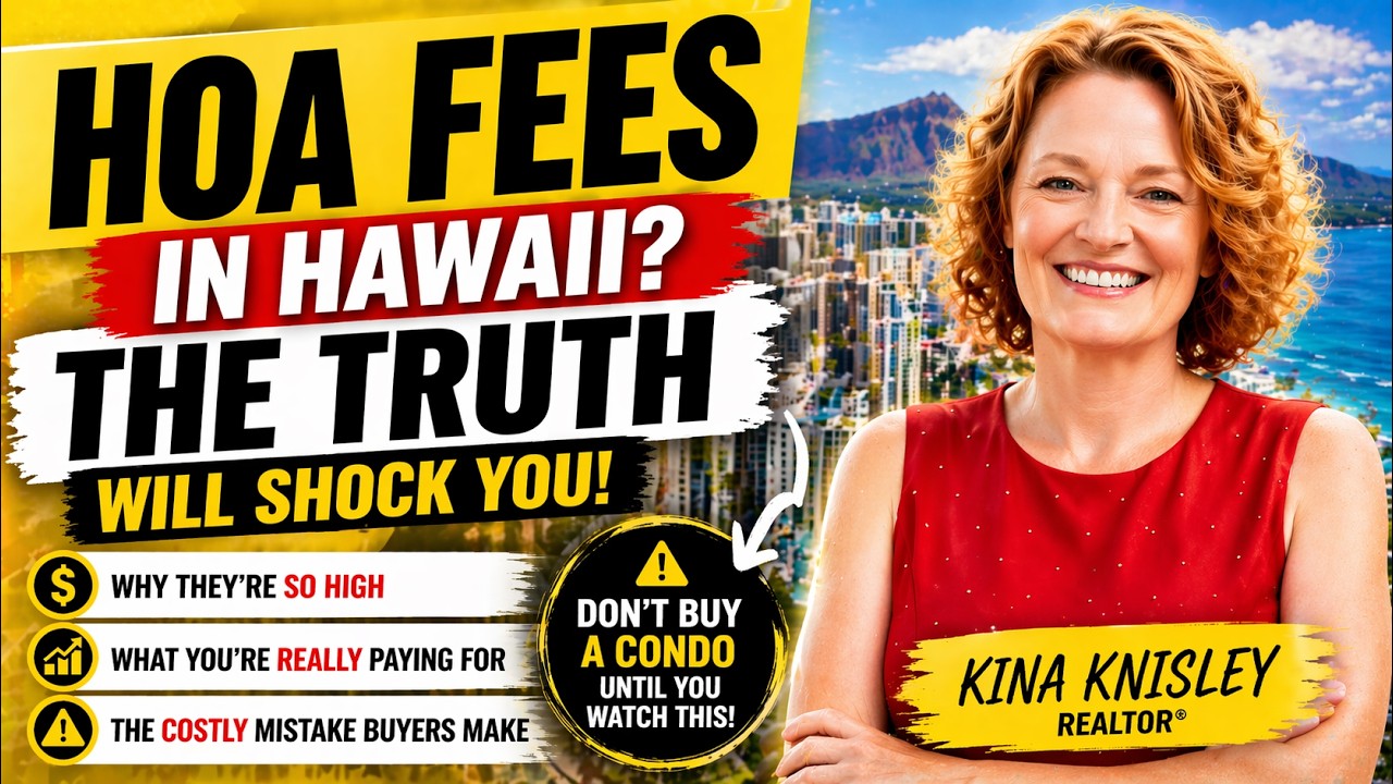 HOA Fees for Condos in Hawaii Explained | Why Oahu Condo Fees Are So High? | Moving to Oahu