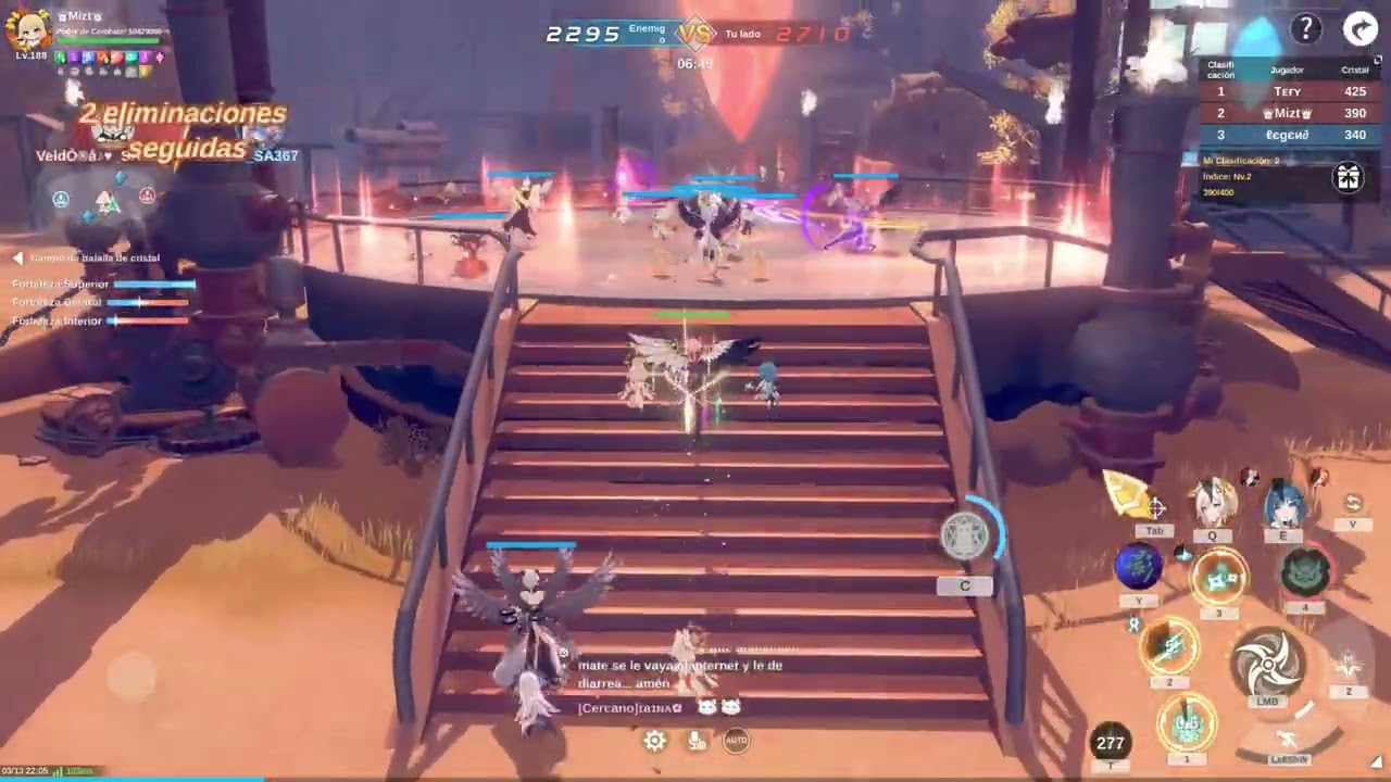 BATALLA DE CRISTAL MULTI SERVER MIZT SA 350