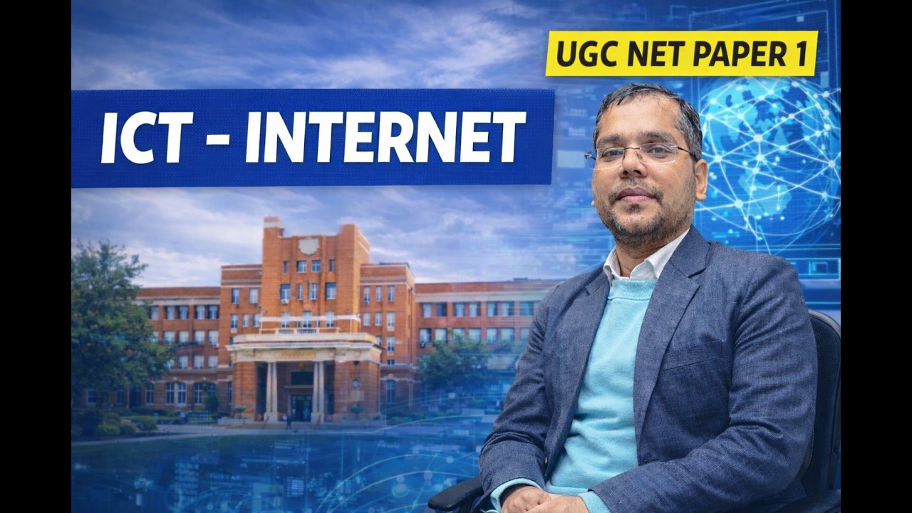 UGC NET ICT Internet | Paper 1 Complete Concept | सबसे आसान क्लास