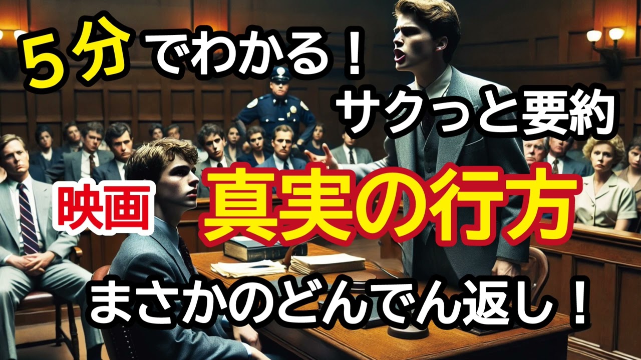 映画『真実の行方』が５分でわかる！サクッと要約BGM（ネタバレ含む）