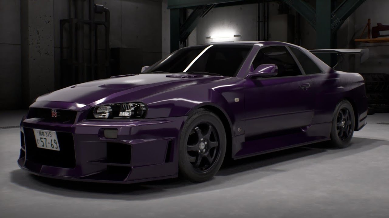 Tokyo Xtreme Racer (PS5) : Nissan Skyline GTR (BNR34) Gameplay/Test | Max Upgrade 