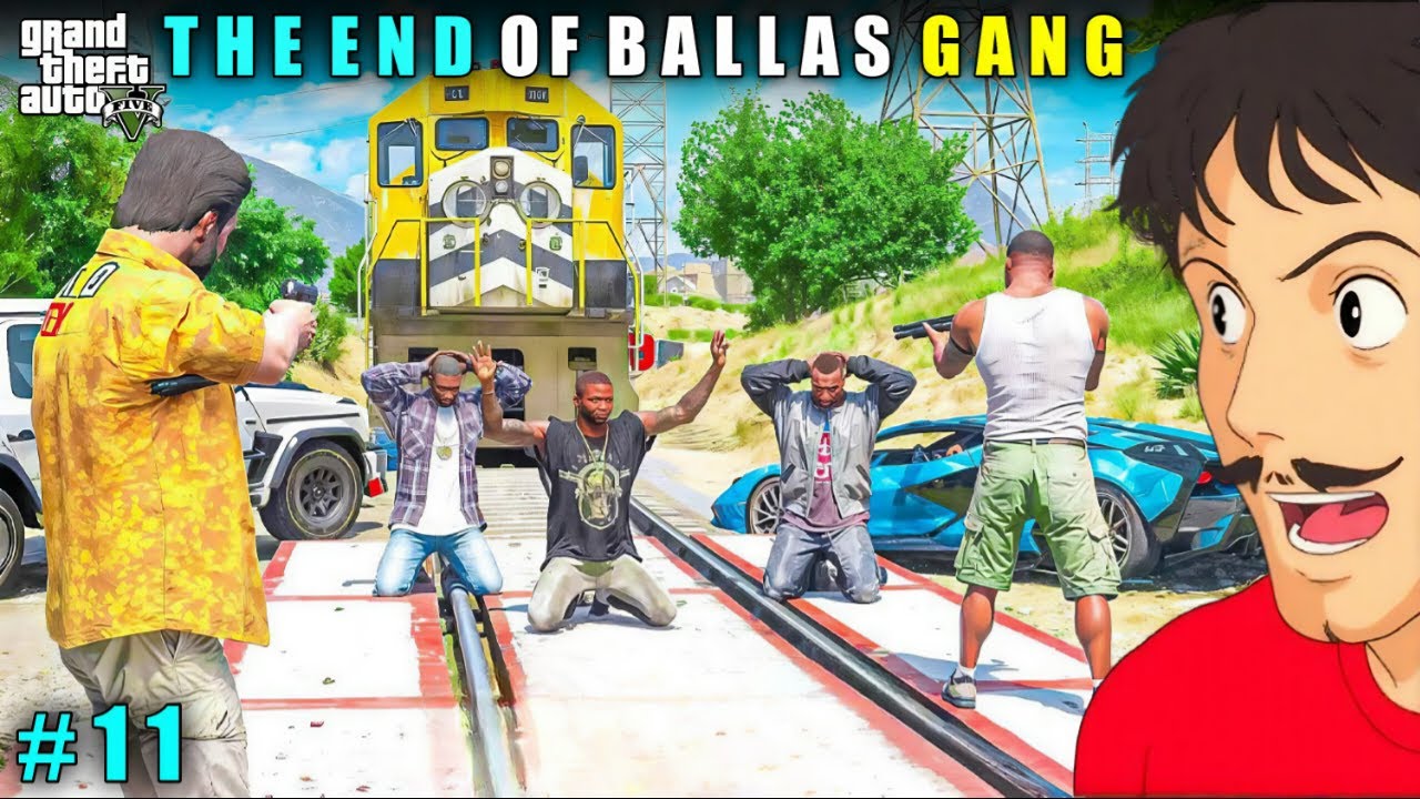 THE END OF BALLAS GANG - GTA 5 BANGLA!  🔥#11