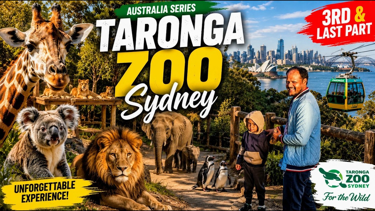 Taronga Zoo Sydney Last Part | Final Zoo Tour, Amazing Animals & Sydney Australia Vlog