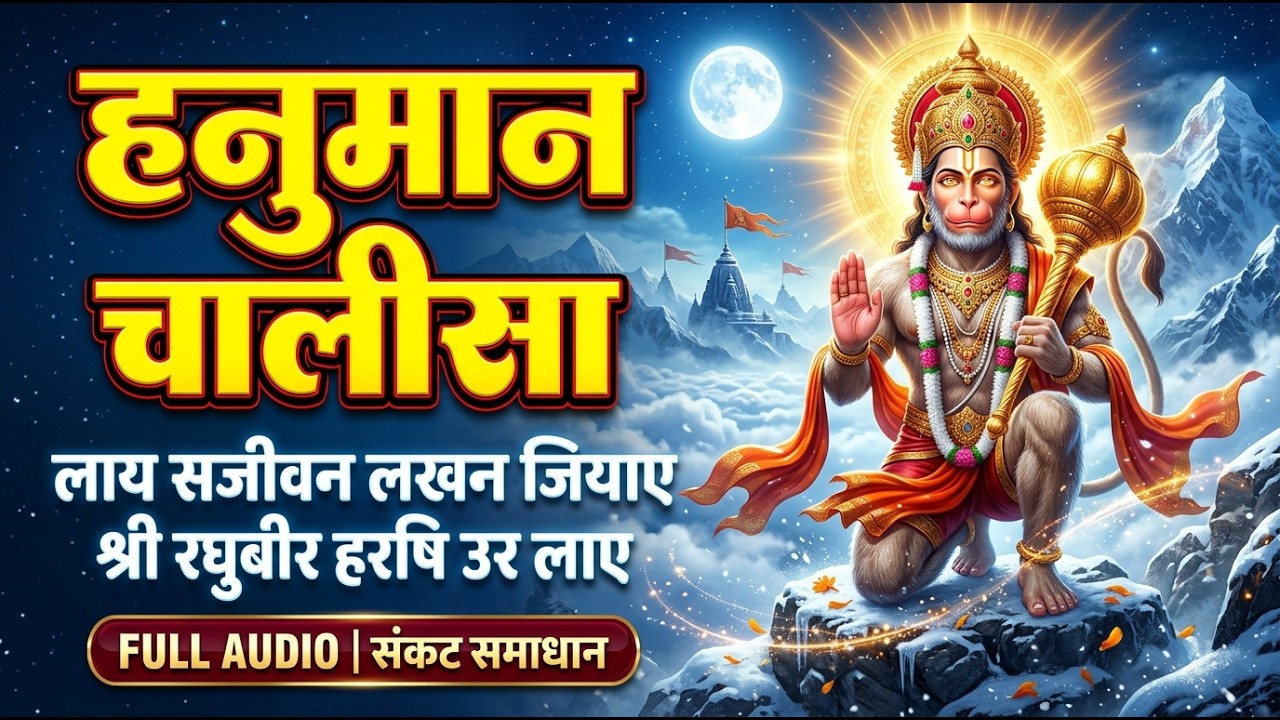 LIVE: श्री हनुमान चालीसा | Hanuman Chalisa | Jai Hanuman Gyan Gun Sagar |hanuman chalisa live bhajan