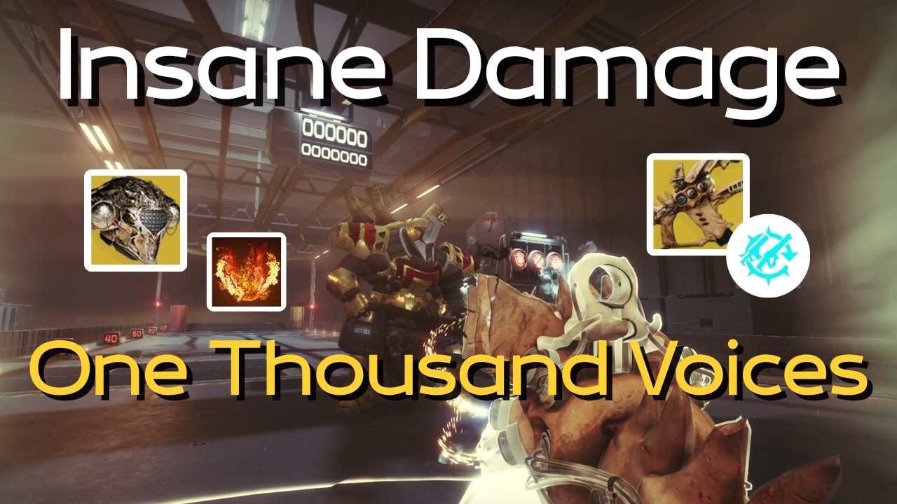 Insane One Thousand Voices DPS | Destiny 2