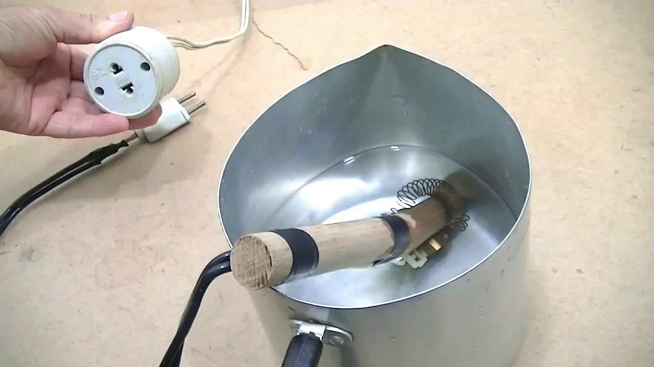 como fazer um aquecedor caseiro que ferve água em menos de um minuto