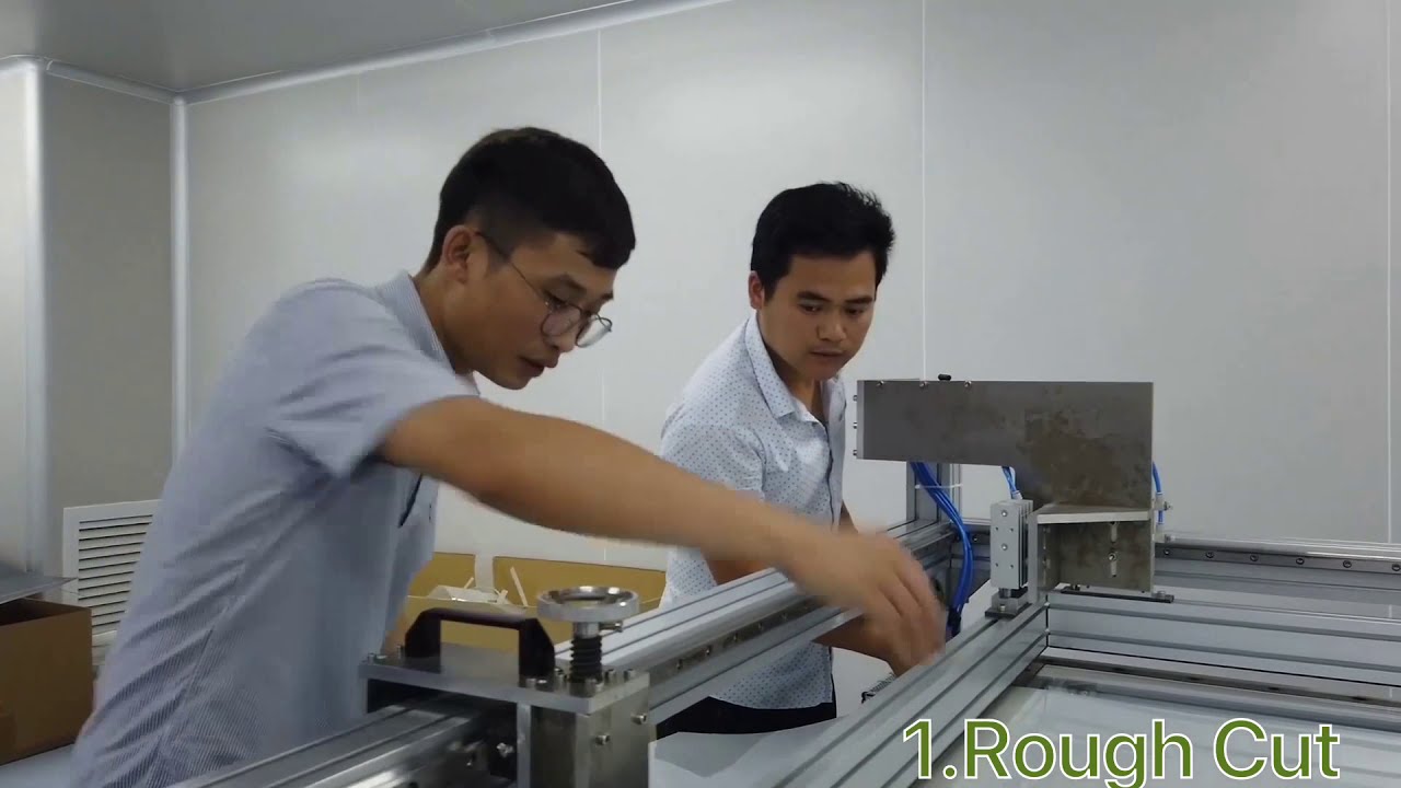 Smart PDLC film Cutting and Making Busbar