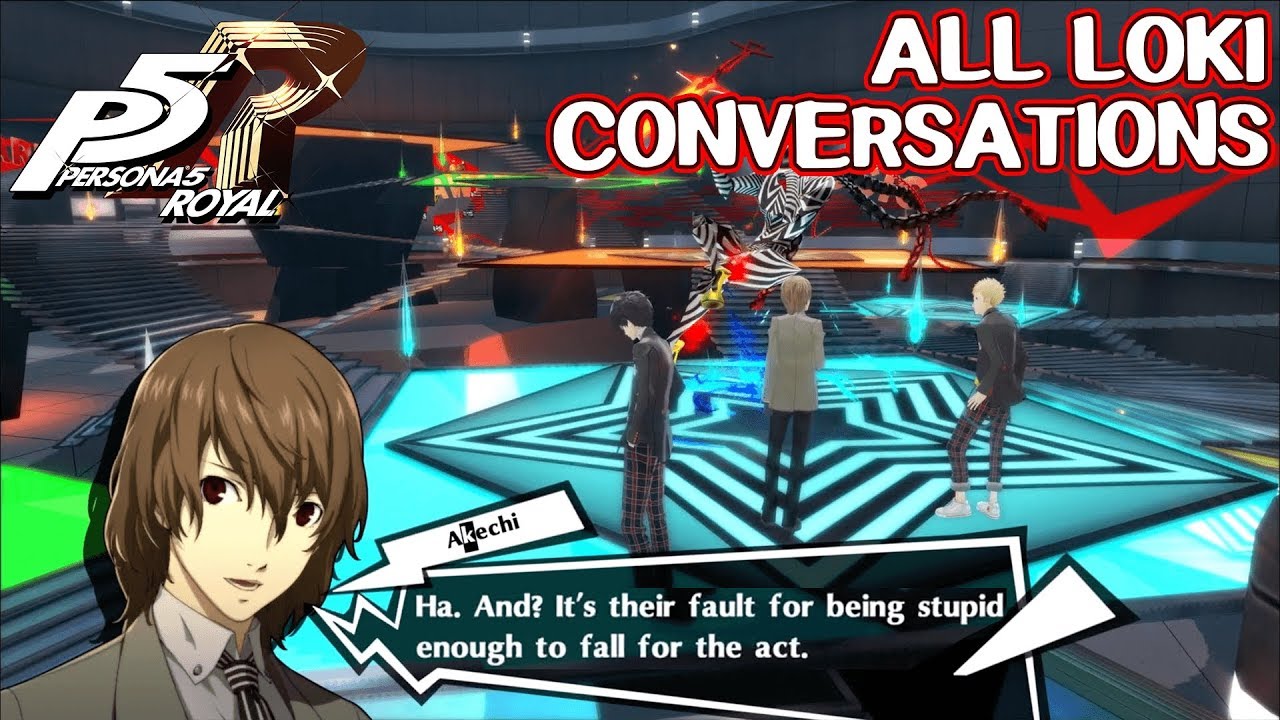 All Loki Conversations - Thieves Den - Persona 5 Royal