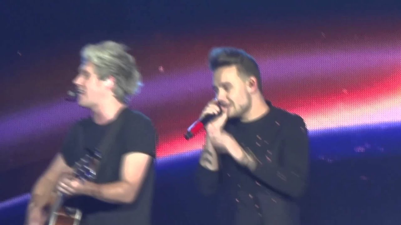 One Direction London O2 30/09/15 Ready To Run (Niam focus + Liam gets sprayed with silly string)