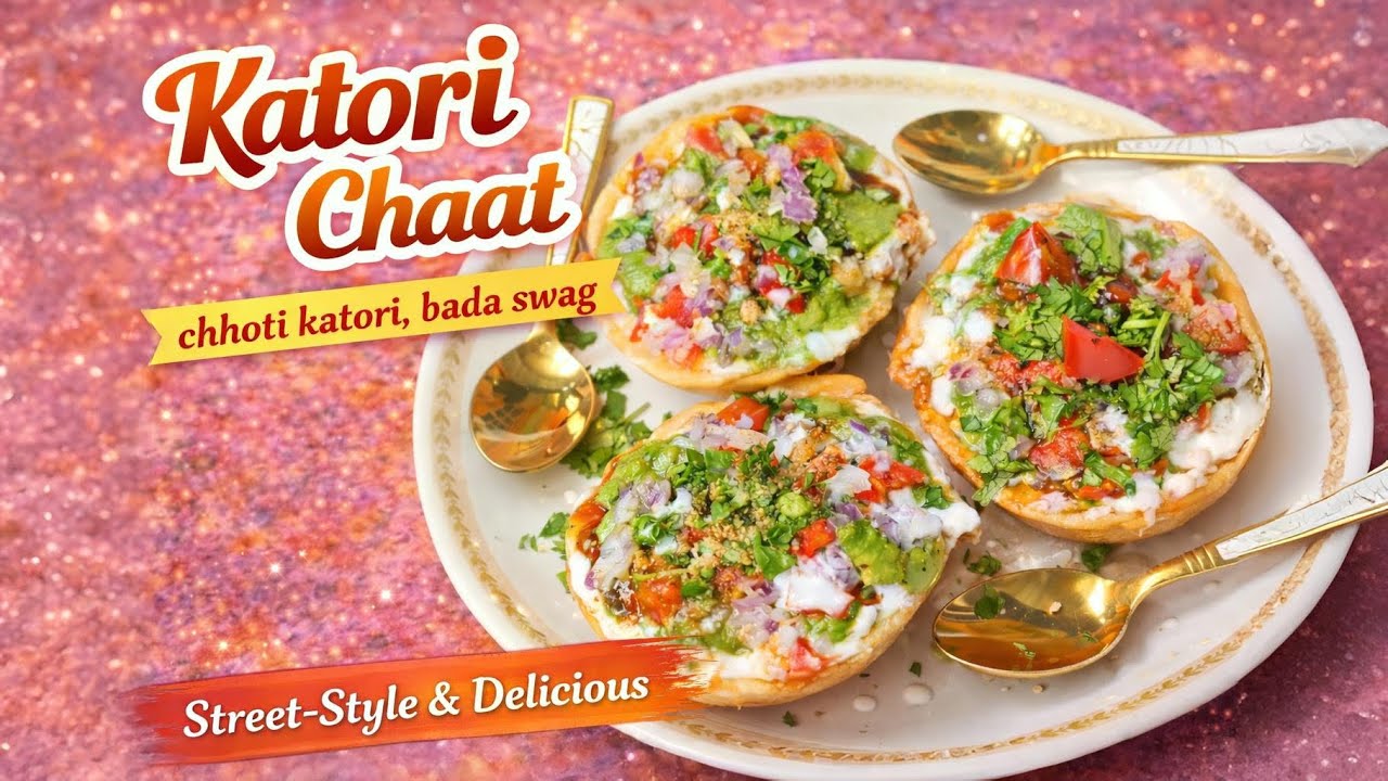 Katori Chaat Recipe | Chhoti Katori, Bada Swag 😍 | Street-Style Chat at Home