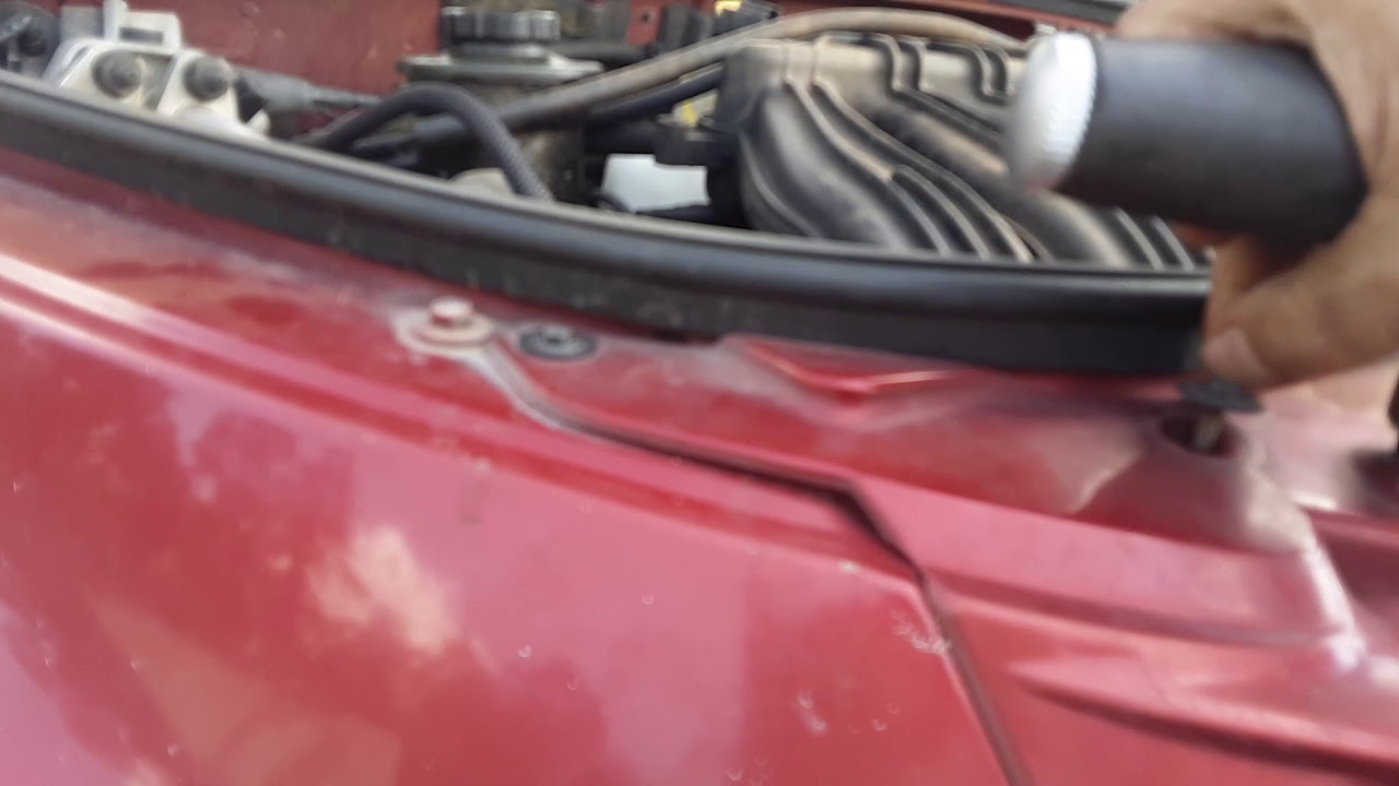 2002 pt cruiser radiator replacement, part 1