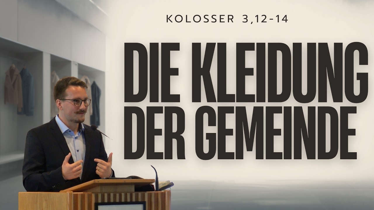 Die Garderobe der Gemeinde // Predigt Kolosser 3,12-14