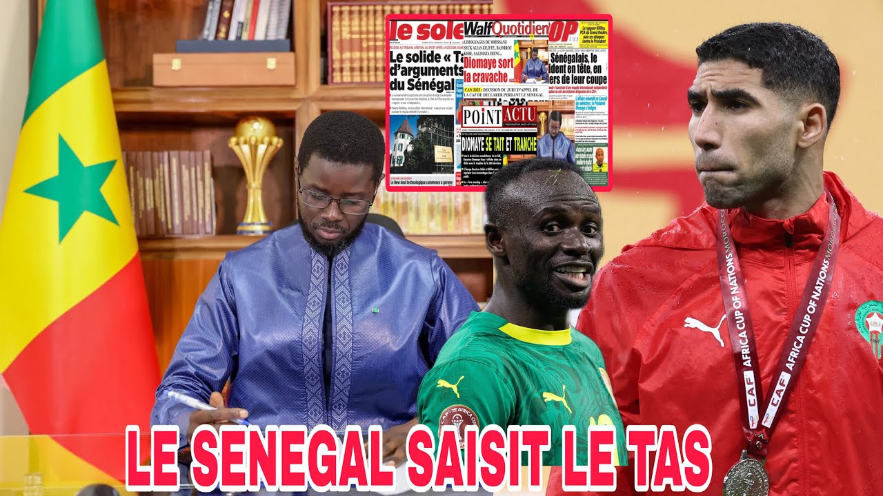 📰: LE SÉNÉGAL & SON PRÉSIDENT CONTRE-ATTAQUE la CAF, ils vont déposé des