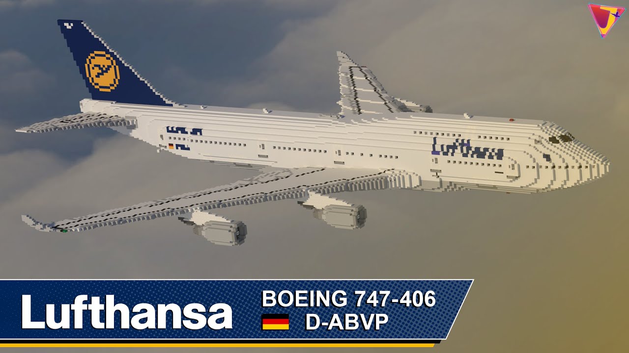 Minecraft | Lufthansa Boeing 747-400