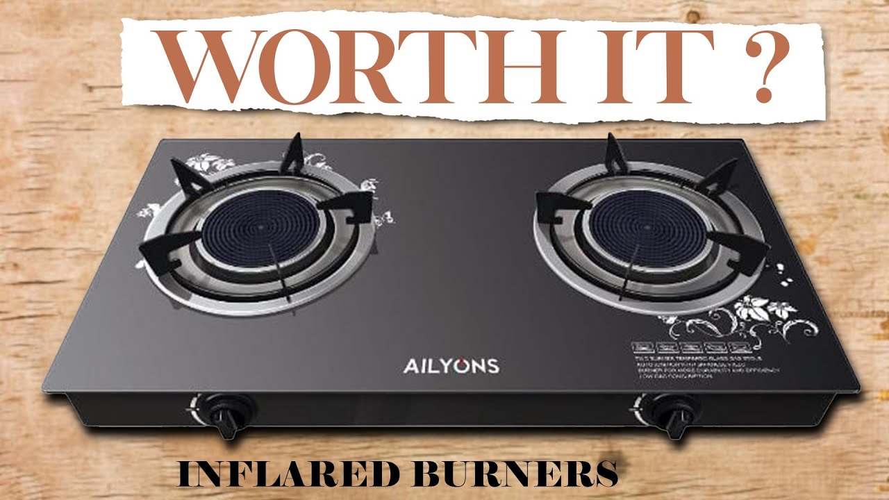 Ailyons Infrared 2 burner gas cooker unboxing and Review