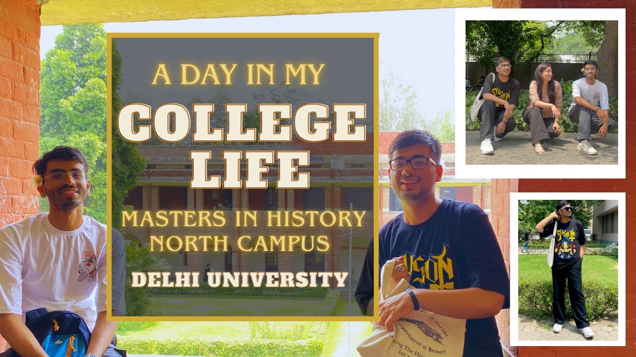 Life as Masters Student in Delhi University || North Campus || Satyarth:)