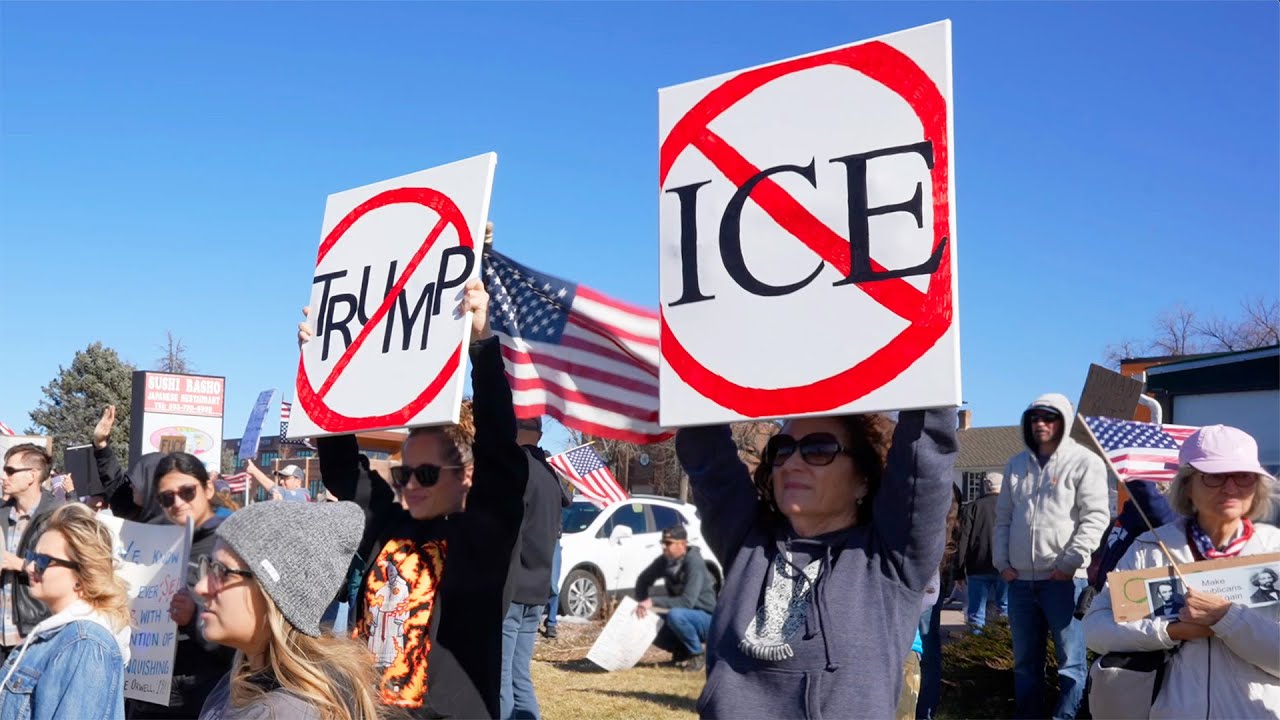 ICE Protest in Colorado | No Kings Protest Signs and Citizen Interviews 2026