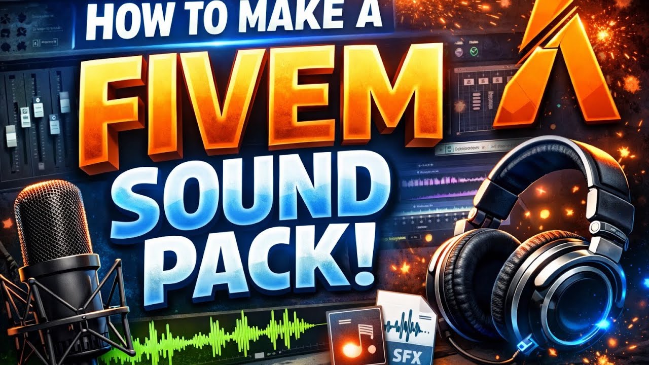 How To Make Custom Sound Packs | FiveM tutorial | UPDATED ￼December 2025